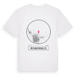 Mevlana Mahallesi t-shirt – ekologisk bomull t-shirt från Pinshirt