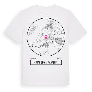 Mimar Sinan Mahallesi t-shirt – ekologisk bomull t-shirt från Pinshirt