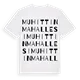 Muhittin Mahallesi ordlek t-shirt