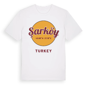 Şarköy cirkel t-shirt – ekologisk bomull t-shirt från Pinshirt