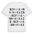 Sefaalan Mahallesi ordlek t-shirt