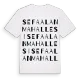Sefaalan Mahallesi ordlek t-shirt