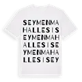 Seymen Mahallesi ordlek t-shirt