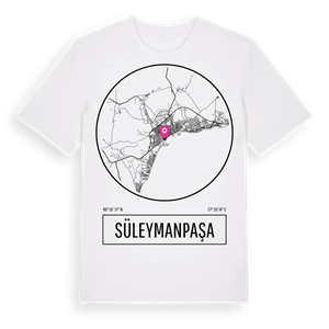 Süleymanpaşa t-shirt – ekologisk bomull t-shirt från Pinshirt