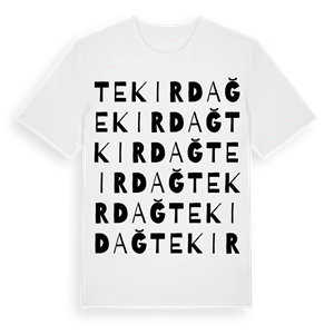 Tekirdağ ordlek t-shirt – ekologisk bomull t-shirt från Pinshirt