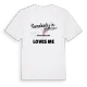 Någon i Vatan Mahallesi älskar mig t-shirt