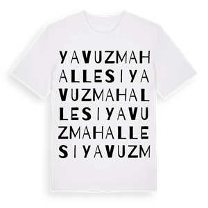 Yavuz Mahallesi ordlek t-shirt – ekologisk bomull t-shirt från Pinshirt