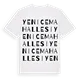 Yenice Mahallesi ordlek t-shirt