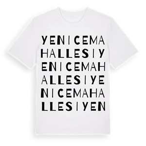 Yenice Mahallesi ordlek t-shirt – ekologisk bomull t-shirt från Pinshirt
