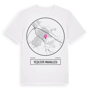 Yeşiltepe Mahallesi t-shirt – ekologisk bomull t-shirt från Pinshirt
