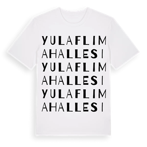 Yulaflı Mahallesi ordlek t-shirt – ekologisk bomull t-shirt från Pinshirt