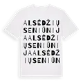 Alsėdžių seniūnija ordlek t-shirt
