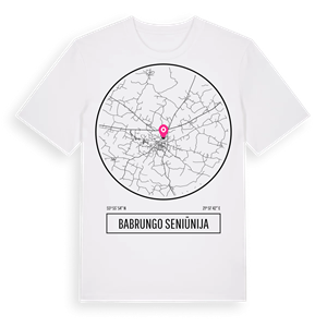 Babrungo seniūnija t-shirt – ekologisk bomull t-shirt från Pinshirt