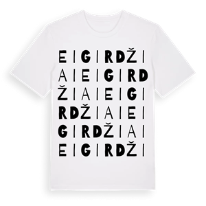 Eigirdžiai ordlek t-shirt – ekologisk bomull t-shirt från Pinshirt