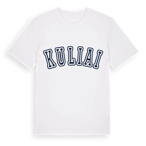 Kuliai college t-shirt – ekologisk bomull t-shirt från Pinshirt