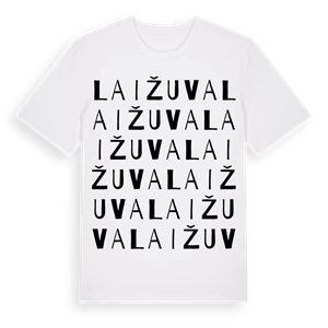 Laižuva ordlek t-shirt – ekologisk bomull t-shirt från Pinshirt