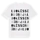 Luokės seniūnija ordlek t-shirt