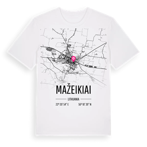 Mažeikiai karta t-shirt – ekologisk bomull t-shirt från Pinshirt