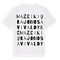 Mažeikių rajono savivaldybė ordlek t-shirt