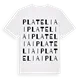 Plateliai ordlek t-shirt