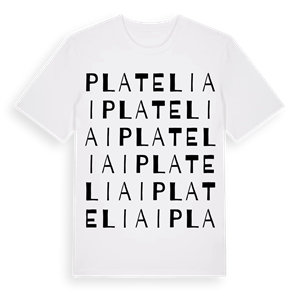 Plateliai ordlek t-shirt – ekologisk bomull t-shirt från Pinshirt