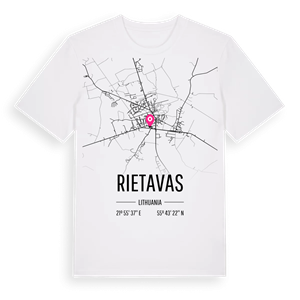 Rietavas karta t-shirt – ekologisk bomull t-shirt från Pinshirt