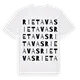 Rietavas ordlek t-shirt