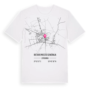 Rietavo miesto seniūnija karta t-shirt – ekologisk bomull t-shirt från Pinshirt