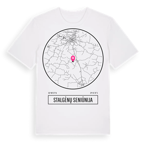 Stalgėnų seniūnija t-shirt – ekologisk bomull t-shirt från Pinshirt