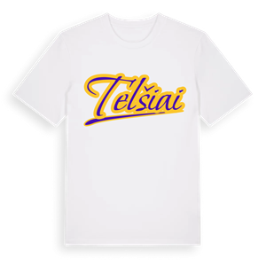 Telšiai baseball t-shirt – ekologisk bomull t-shirt från Pinshirt