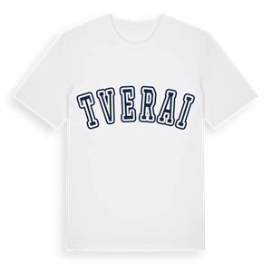 Tverai college t-shirt – ekologisk bomull t-shirt från Pinshirt