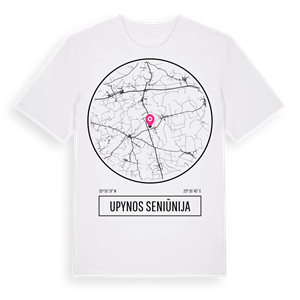 Upynos seniūnija t-shirt – ekologisk bomull t-shirt från Pinshirt