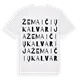 Žemaičių Kalvarija ordlek t-shirt