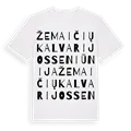 Žemaičių Kalvarijos seniūnija ordlek t-shirt