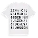 Žemaičių Kalvarijos seniūnija ordlek t-shirt