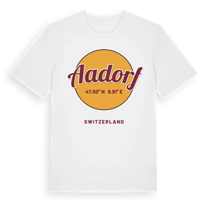 Aadorf cirkel t-shirt – ekologisk bomull t-shirt från Pinshirt