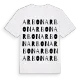 Arbon ordlek t-shirt