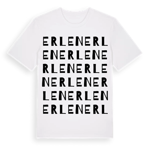 Erlen ordlek t-shirt – ekologisk bomull t-shirt från Pinshirt