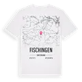 Fischingen karta t-shirt