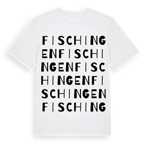 Fischingen ordlek t-shirt – ekologisk bomull t-shirt från Pinshirt