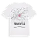 Frauenfeld karta t-shirt