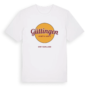 Güttingen cirkel t-shirt – ekologisk bomull t-shirt från Pinshirt