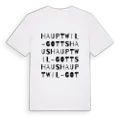 Hauptwil-Gottshaus ordlek t-shirt