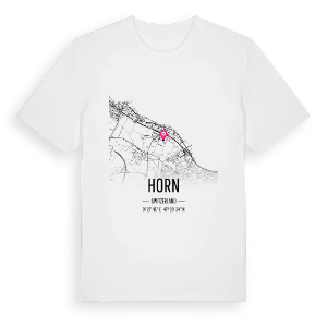 Horn karta t-shirt – ekologisk bomull t-shirt från Pinshirt
