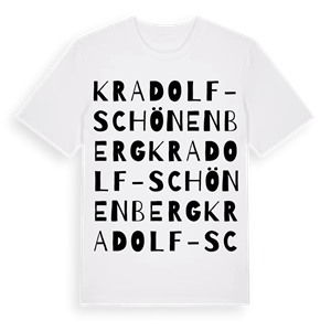 Kradolf-Schönenberg ordlek t-shirt – ekologisk bomull t-shirt från Pinshirt