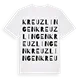 Kreuzlingen ordlek t-shirt