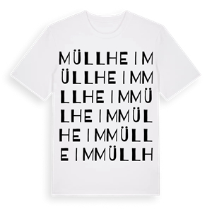Müllheim ordlek t-shirt – ekologisk bomull t-shirt från Pinshirt