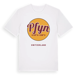 Pfyn cirkel t-shirt – ekologisk bomull t-shirt från Pinshirt