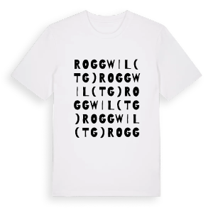Roggwil (TG) ordlek t-shirt – ekologisk bomull t-shirt från Pinshirt