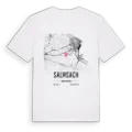 Salmsach karta t-shirt